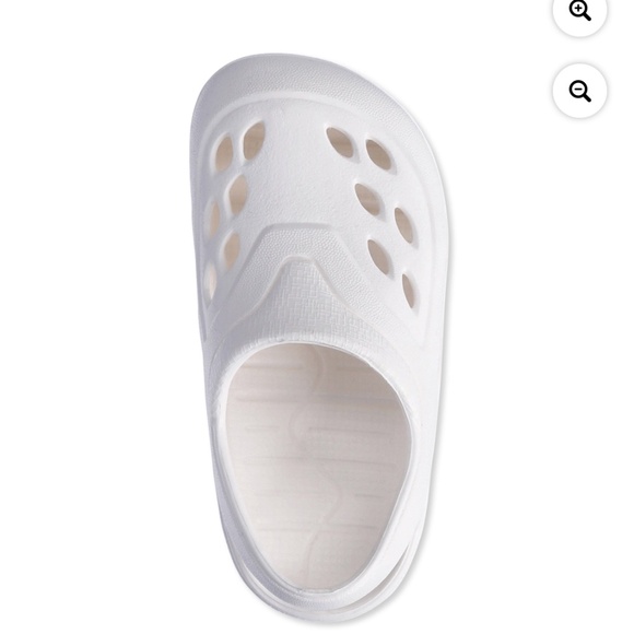 Wonder Nation White Infant Clog Sandals ShoesSize 6 NWT - Picture 3 of 6